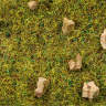 Присыпка, трава, "альпийский луг", зеленый, 2.5 мм, 20 г