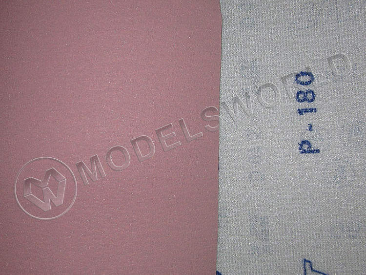 Шлифовальная бумага на самозацепляющейся основе P180 - фото 1