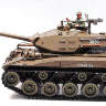 Модель радиоуправляемого танка Buldog M41A3 1:16, металлические траки, пневмопушка+дым.