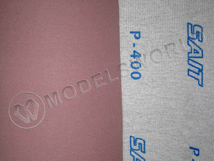 Шлифовальная бумага на самозацепляющейся основе P400 - фото 1