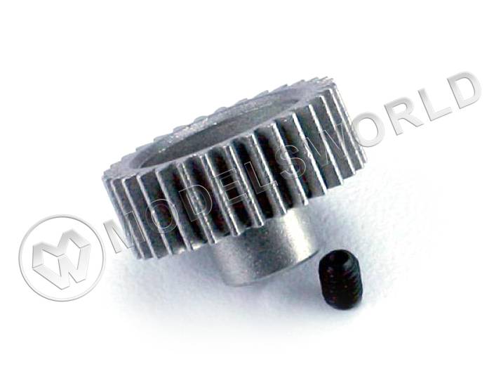 Шестерня электромотора Traxxas 31 зуб, шаг 48, с винтом фиксации, металл  - фото 1