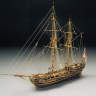 Набор для постройки модели корабля RACE HORSE английский бомбардирский корабль 1754 г. Масштаб 1:47