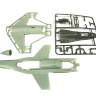 Склеиваемая пластиковая модель самолета IDF F-16C Block 40 'Baraka'. Масштаб 1:48