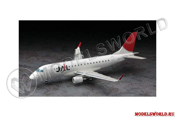 Склеиваемая пластиковая модель самолета J-Air Embraer 170 Modern Jet Airliner. Масштаб 1:144 - фото 1