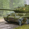 Склеиваемая пластиковая модель советский тяжелый танк ИС-2М. Масштаб 1:35