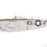 Склеиваемая пластиковая модель самолета P-47D над Германией (P-47D) Маcштаб 1:48