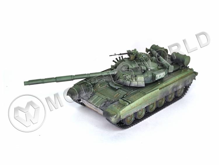 Готовая модель Советский танк Т-80БВ в масштабе 1:35 - фото 1