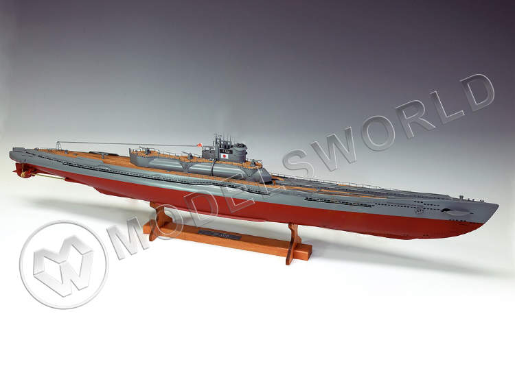 Набор для постройки модели подводной лодки АВИАНОСЕЦ I-400. Масштаб 1:144 - фото 1