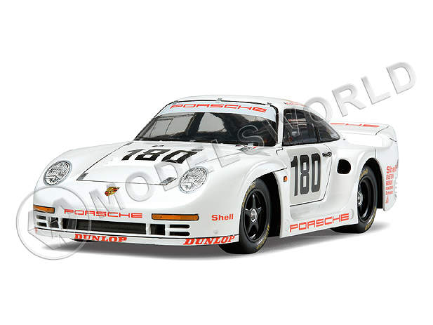 Склеиваемая пластиковая модель автомобиля Porsche 961 1986. Масштаб 1:24 - фото 1