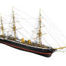 Деревянная модель корабля WARRIOR. Масштаб 1:100