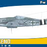 Склеиваемая пластиковая модель самолета Fw 190D-9. Масштаб 1:48