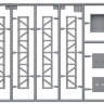 Склеиваемая пластиковая модель Пешеходный мост. Масштаб 1:35