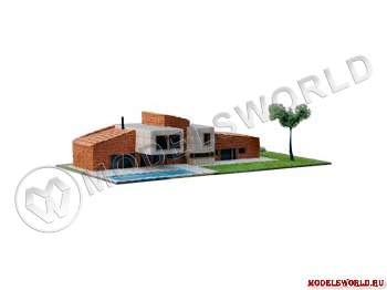 Набор для постройки архитектурного макета Жилого дома RELLINARS. Масштаб H0\TT - фото 1