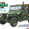 Склеиваемая пластиковая модель  Американский автомобиль US Utility Truck M151A1 - "Vietnam War". Масштаб 1:35