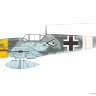 Склеиваемая пластиковая модель самолета Bf 109E-7 Trop. ProfiPACK. Масштаб 1:48
