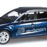 Модель автомобиля Audi A3 Sportback g-tron, синий металлик. H0 1:87