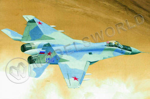Склеиваемая пластиковая модель самолет  MiG-29M. Масштаб 1:32 - фото 1