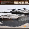 Склеиваемая пластиковая модель танка Merkava Mk.3D early. Масштаб 1:35.