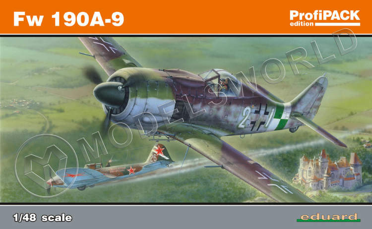 Склеиваемая пластиковая модель Fw 190A-9. ProfiPACK. Масштаб 1:48 - фото 1