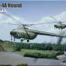 Склеиваемая пластиковая модель Вертолет Mil Mi-4A Hound. Масштаб 1:72