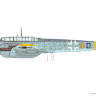 Склеиваемая пластиковая модель самолета Bf 110G-4. ProfiPACK. Масштаб 1:72