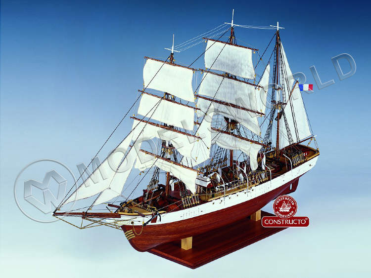 Набор для постройки модели корабля Le Pourquoi Pas?. Масштаб 1:80 - фото 1