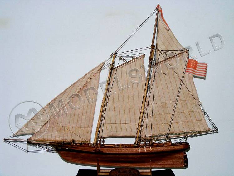 Набор для постройки модели корабля AMERICA. Масштаб 1:66 - фото 1