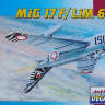 Склеиваемая пластиковая модель Самолет MiG-17Ф. Масштаб 1:48