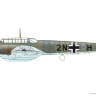 Склеиваемая пластиковая модель самолета Bf 110C-6 Масштаб 1:72