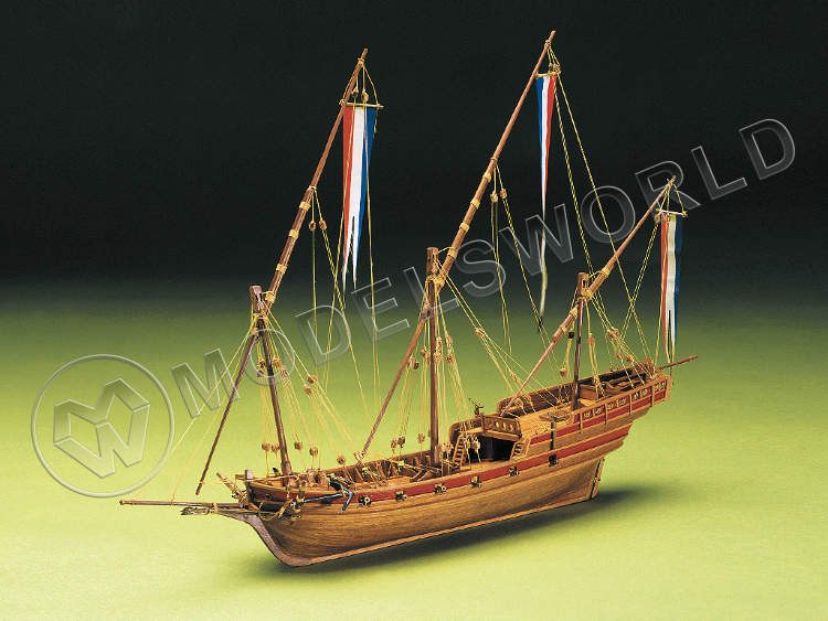 Набор для постройки модели корабля FRENCH XEBEC. Масштаб 1:49 - фото 1