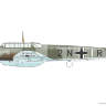 Склеиваемая пластиковая модель самолета Bf 110C. Масштаб 1:72
