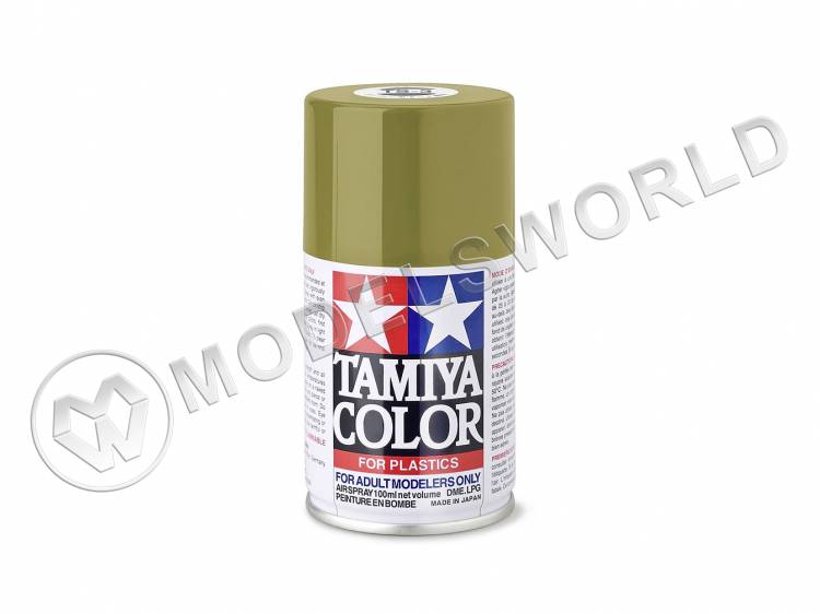 Краска-спрей Tamiya серия TS в баллоне 100 мл. TS-3 (темно-желтая) - фото 1