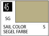 Краска на растворителе художественная MR.HOBBY С45 SAIL COLOR (Полу-глянцевая) 10мл. - фото 1