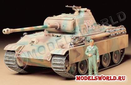 Склеиваемая модель танк Panther Type G (ранняя версия). Масштаб 1:35 - фото 1