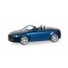 Модель автомобиля Audi TT Roadster, синий металлик. H0 1:87