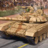 Склеиваемая пластиковая модель индийский танк ОБТ Т-90С "Бхишма". Масштаб 1:35
