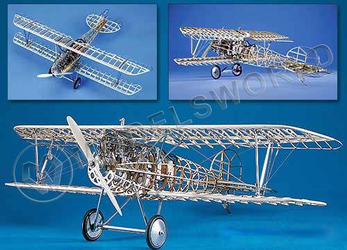 Набор для постройки модели самолета Биплан ALBATROS. Масштаб 1:16 - фото 1