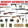 Советское пехотное автоматическое оружие и снаряжение. Масштаб 1:35