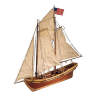 Набор для постройки модели корабля SWIFT американская шхуна, торговое судно прибрежного плавания. Масштаб 1:50