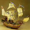 Набор для постройки модели корабля SAO MIGUEL океанская каракка XVI века, вооруженный. Масштаб 1:54