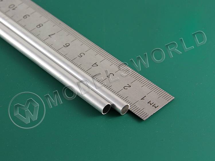 Тонкостенная алюминиевая трубка 5.6x0.35 мм, 1 шт - фото 1