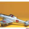 Склеиваемая пластиковая модель самолета Nakajima Ki-84-Ia Hayate. Масштаб 1:48