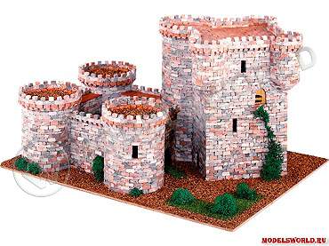 Набор для постройки архитектурного макета Средневекового замка №3. - фото 1