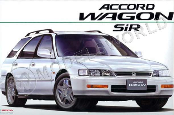 Склеиваемая пластиковая модель Honda Accord Wagon Sir (CF-2). Масштаб 1:24 - фото 1