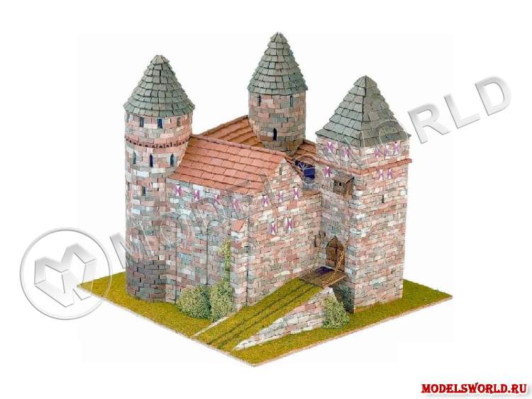 Набор для постройки архитектурного макета Средневекового замка STOLZENECK №5. Масштаб H0/TT - фото 1