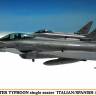 Склеиваемая пластиковая модель самолета Eurofighter Typhoon Italian/Spanish. Масштаб 1:72
