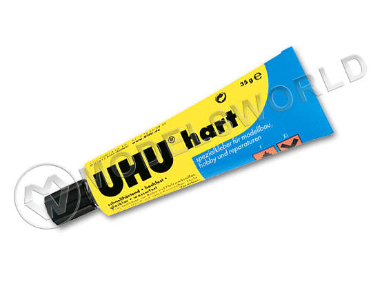 Клей универсальный для жестких пластиков UHU hart, 30 г - фото 1