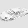 Склеиваемая пластиковая модель Lamborgini murcielago 2011 GT1 Zolder #38. Масштаб 1:24