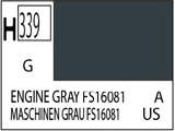 Краска водоразбавляемая художественная MR.HOBBY ENGINE GRAY FS16081 (Глянцевая) 10мл. - фото 1