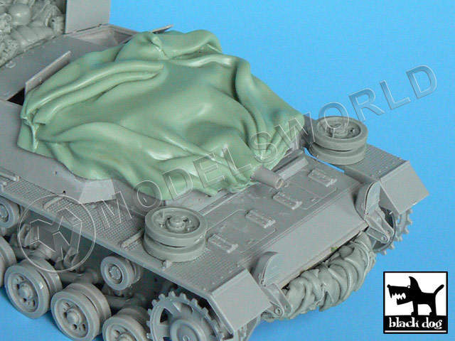 Canvas for Stug III C\D for Dragon 1:35. - фото 1